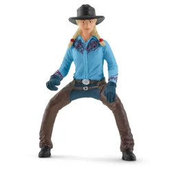 Figurines Farm World : Equipe de Cowboy et leurs lassos - Schleich