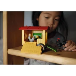 Figurines Farm World : Poulailler mobile - Schleich