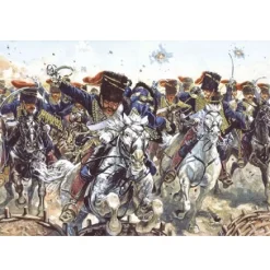 Figurines Guerre de Crimée : Hussards Britanniques - Italeri