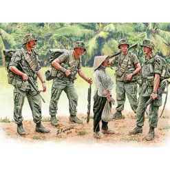Figurines Guerre du Vietnam : 1st Air Cavalry 1968 - Master Box