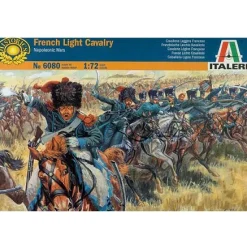 Figurines Guerres napoléoniennes : Cavalerie légère Française - Italeri