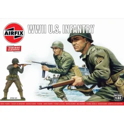 Figurines 2ème Guerre Mondiale : Vintage Classcis : WWII U.S. Infantry - Airfix