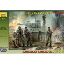 Figurines 2ème Guerre Mondiale : Tankistes allemands - Zvezda