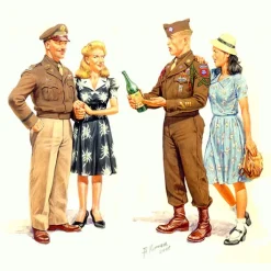 Figurines 2ème Guerre Mondiale : Victoire en Europe 1945 - Master Box