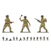Figurines 2ème Guerre Mondiale : Vintage Classics : WWII U.S. Paratroops - Airfix