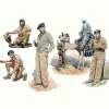 Figurines 2ème Guerre Mondiale : Ensemble 8e Armée Britannique : Afrique du Nord 1942 - Master Box