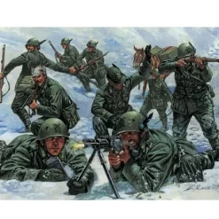 Figurines 2ème Guerre Mondiale : 5ème Régiment Alpin Italien - Italeri
