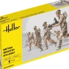 Figurines 2ème Guerre Mondiale : 8ème Armée Britannique - Heller