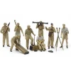 Figurines militaires : Artilleurs Luftwaffe Afrika Kp - Tamiya