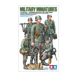 Figurines militaires : Fantassins Allemands 1941-42 - Tamiya