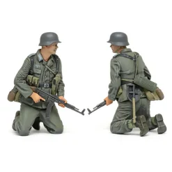 Figurines militaires : Infanterie Allemande Fin Seconde Guerre Mondiale - Tamiya