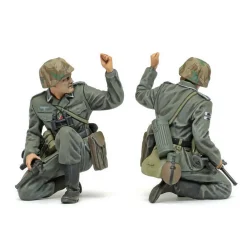 Figurines militaires : Infanterie Allemande Fin Seconde Guerre Mondiale - Tamiya