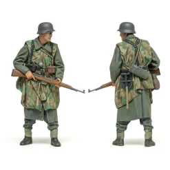 Figurines militaires : Infanterie Allemande Fin Seconde Guerre Mondiale - Tamiya