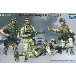 Figurines militaires : US Marine Corps Irak 2003 - Trumpeter