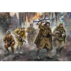 Figurines Mitrailleurs Soviétiques - Zvezda