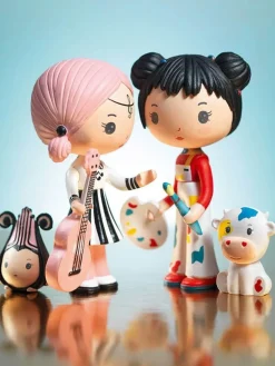 Figurines Tinyly : Sidonie et Zick - Djeco