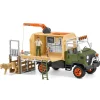 Figurines Wild Life : Gros camion sauvetage d'animaux - Schleich