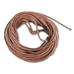 Fil de coton marron ø 1,5 mm par 5m - Accessoire pour maquette de bateau en bois - Artesania