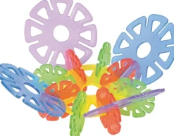 Fleurs à clipser, translucides, set de 640 pièces - Eduplay