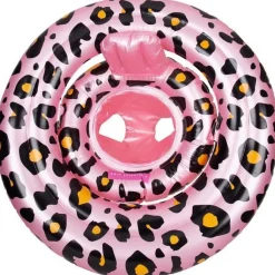 Flotteur Léopard Rose-Doré - 69 Cm - Swim Essentials