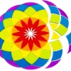Forme acrylique grand mandala - Eduplay