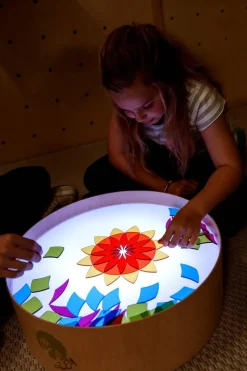 Forme acrylique grand mandala - Eduplay