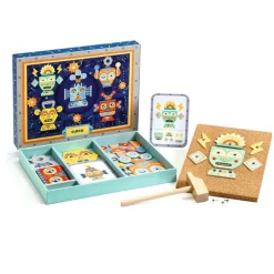 Formes à clouer : Tap tap robots - Djeco