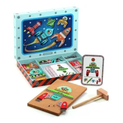 Formes à clouer Space tap tap - Djeco