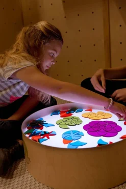 Formes acryliques Mandala 7 fleurs - Eduplay