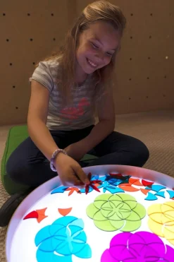 Formes acryliques Mandala 7 fleurs - Eduplay