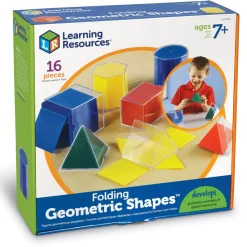 Formes géométriques dépliables originales - Learning Resources