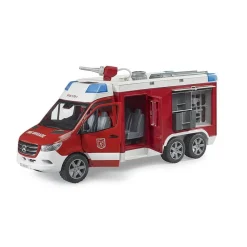 Fourgon de pompiers Mercedes Benz Sprinter avec module son et lumière - Bruder