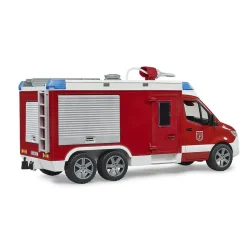 Fourgon de pompiers Mercedes Benz Sprinter avec module son et lumière - Bruder