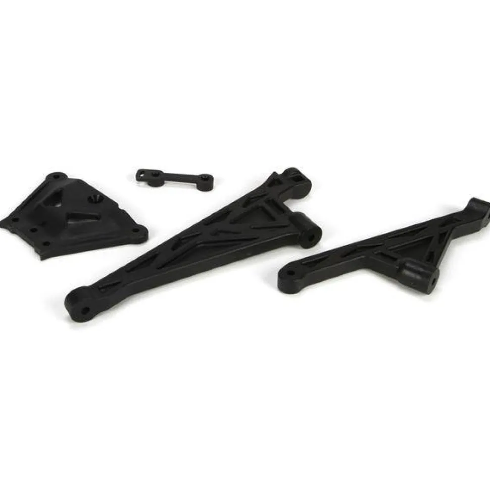 F&R Chassis Brace & Spacer Set: 5TT - Losi - TLR