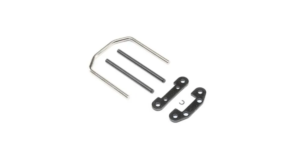 Front Hinge Pin and Brace Set - Super Baja Rey - Losi - Losi - TLR