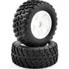 FTX Comet Desert Buggy Front Mounted Tyre & Wheel Blanc - FTX