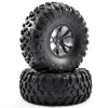 FTX OUTLAW PRE-MOUNTED WHEELS & TYRES - BLACK - FTX