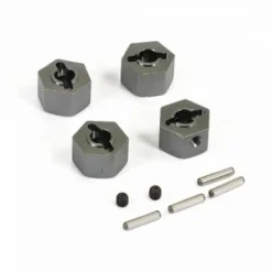 FTX TEXAN 1/10 METAL WHEEL HEXES & PINS (4PC) - FTX