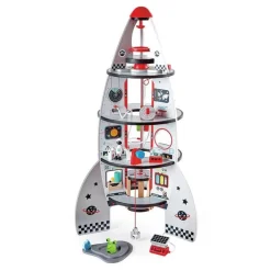 Fusée spatiale géante en bois - Hape