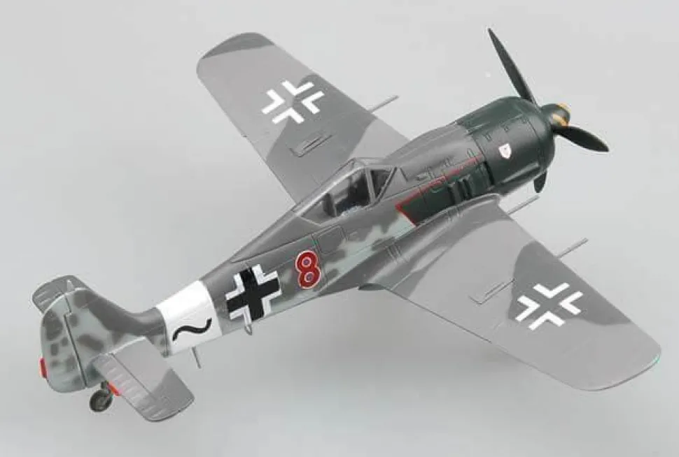 FW190A-8 "Red 8" IV./JG3, Uffz. W. Max. - 1:72e - Easy Model - Easy Model