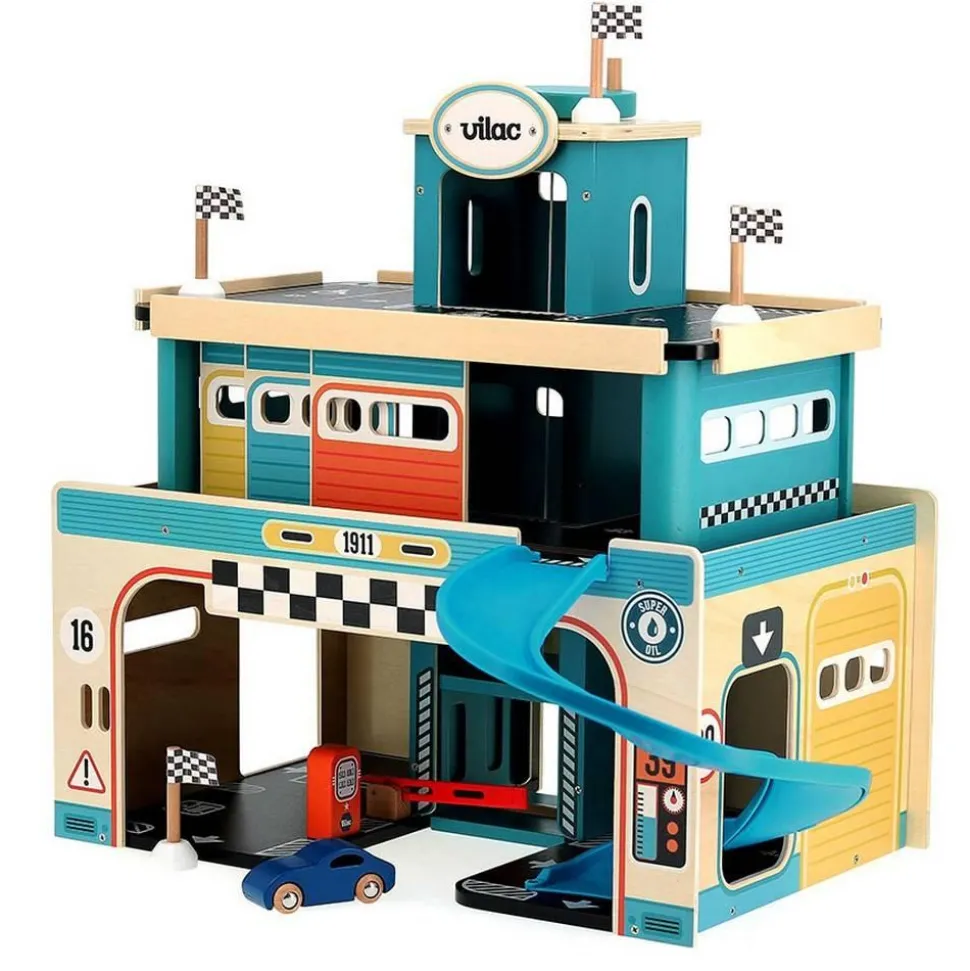 Garage en bois vintage, Vilacity - Vilac