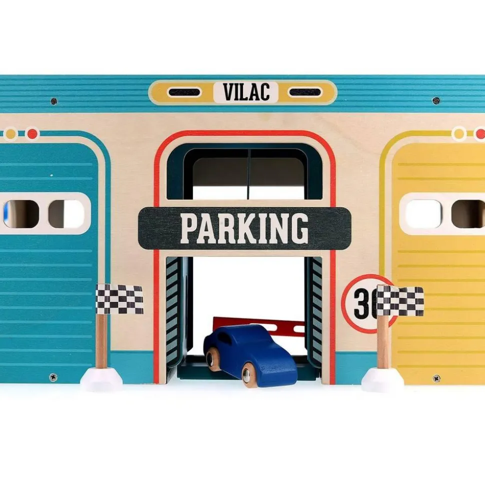 Garage en bois vintage, Vilacity - Vilac