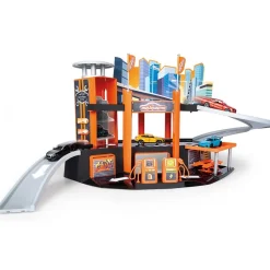 Garage Majorette : Garage Motor City Plus avec 1 véhicule - Majorette