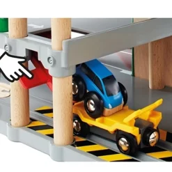 Garage rail et route - Brio