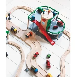 Garage rail et route - Brio