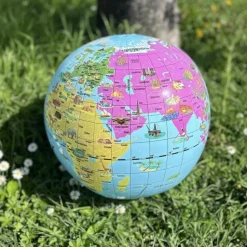 Globe Gonflable 42 cm - Merveilles du Monde à Découvrir - BASS - Bass et Bass