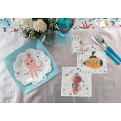 Gobelets P'tit matelot x10 - 27 cl - RueDeLaFete