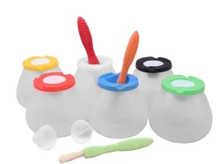 Gobelets étanches avec couvercle, set de 6 - Eduplay