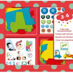 Gommettes : J'aime les voitures - Djeco