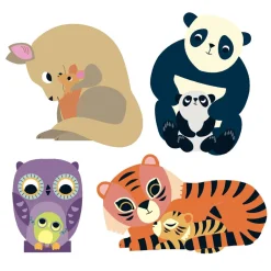 Gommettes Mamans Bébés - Djeco